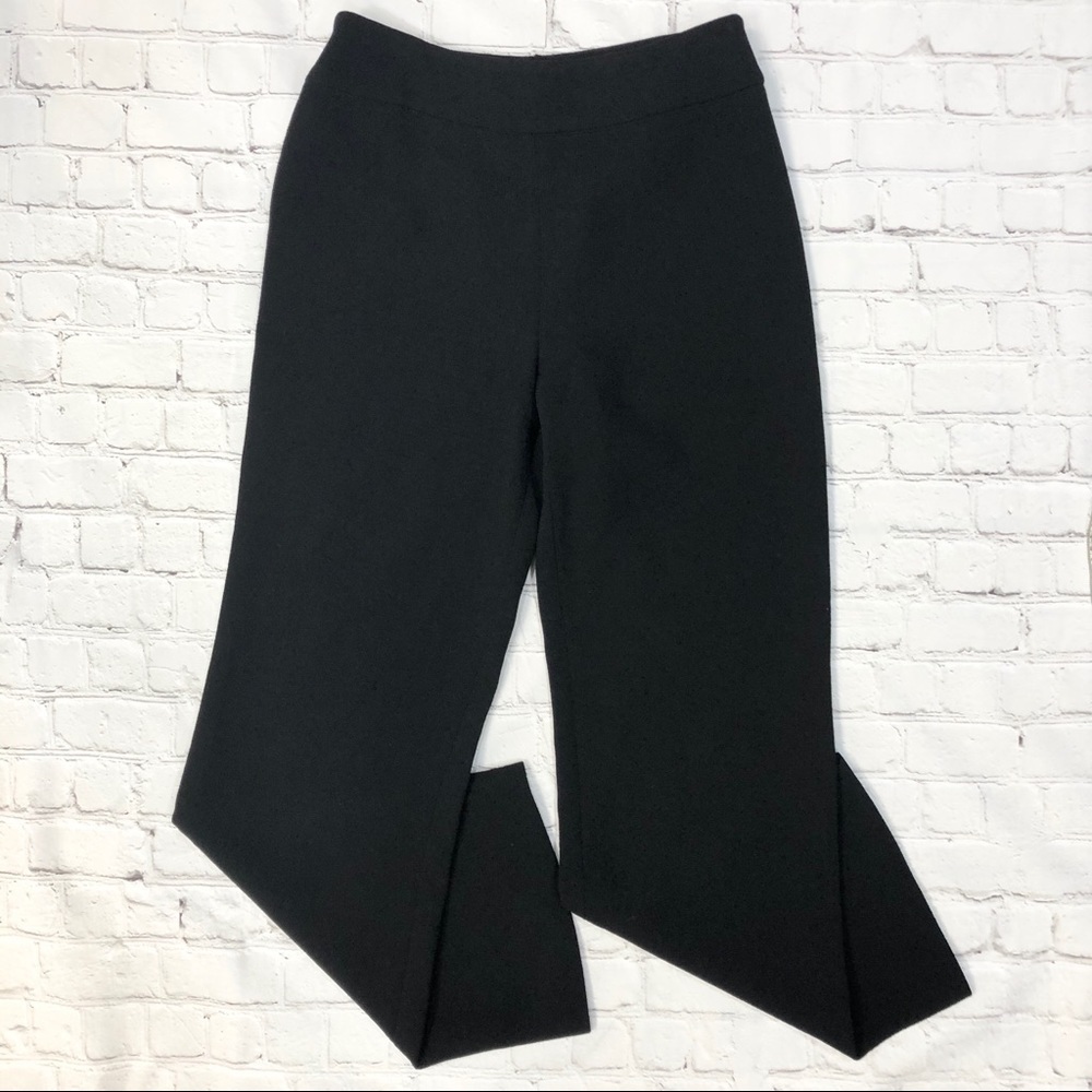 Escada New Pure Wool Dress Pants Black Size 38 Trousers - Picture 4 of 13